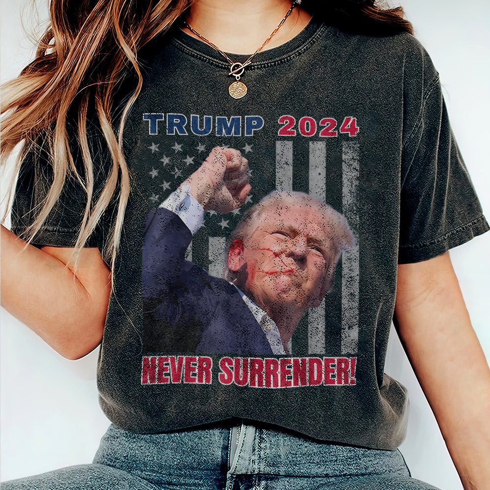 Vintage Trump 2024 Shirt, Retro Trump Shot Shirt, Trump Pennsylvania Rally, Republican Gifts V23, President Trump, MAGA Shirt, Political Shirt, Election Shirt