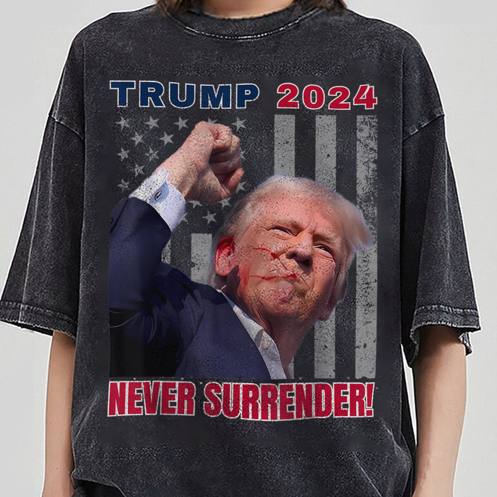 Vintage Trump 2024 Shirt, Retro Trump Shot Shirt, Trump Pennsylvania Rally, Republican Gifts V23, President Trump, MAGA Shirt, Political Shirt, Election Shirt