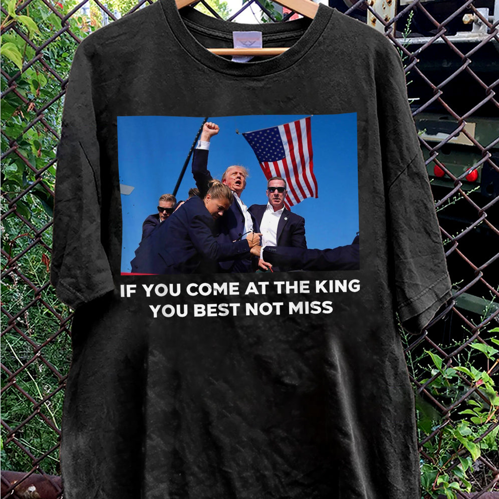 Vintage Trump 2024 Shirt, Retro Trump Shot Shirt, Trump Pennsylvania Rally, Republican Gifts V27, President Trump, MAGA Shirt, Political Shirt, Election Shirt