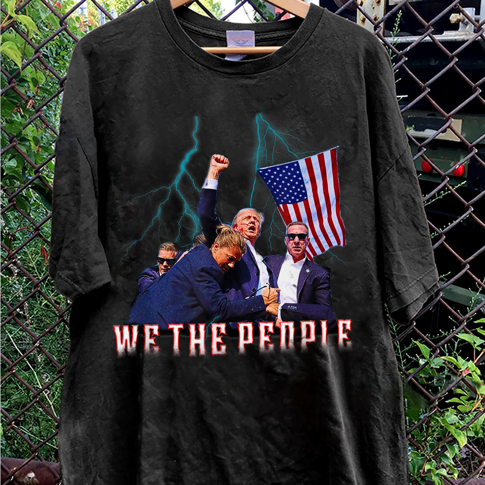 Vintage Trump 2024 Shirt, Retro Trump Shot Shirt, Trump Pennsylvania Rally, Republican Gifts V6, President Trump, MAGA Shirt, Political Shirt, Election Shirt