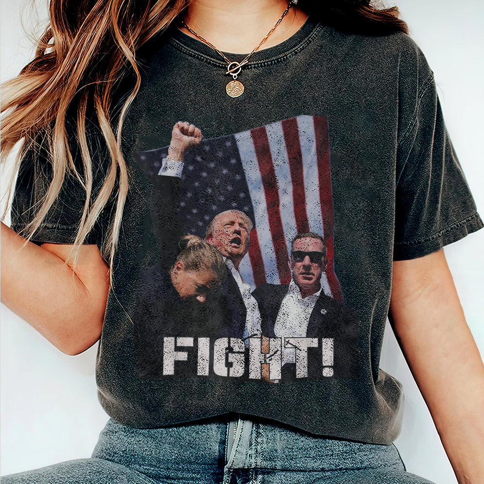 Vintage Trump 2024 Shirt, Retro Trump Shot Shirt, Trump Pennsylvania Rally, Republican Gifts V7, President Trump, MAGA Shirt, Political Shirt, Election Shirt