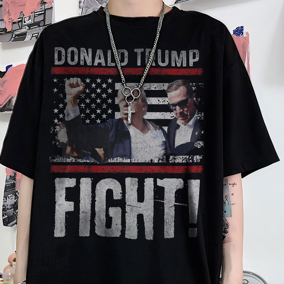 Vintage Trump 2024 Shirt, Retro Trump Shot Shirt, Trump Pennsylvania Rally, Republican Gifts V8, President Trump, MAGA Shirt, Political Shirt, Election Shirt