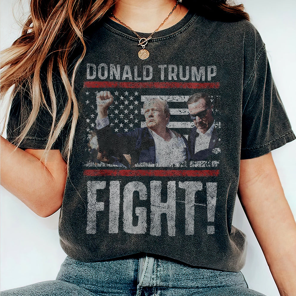 Vintage Trump 2024 Shirt, Retro Trump Shot Shirt, Trump Pennsylvania Rally, Republican Gifts V8, President Trump, MAGA Shirt, Political Shirt, Election Shirt