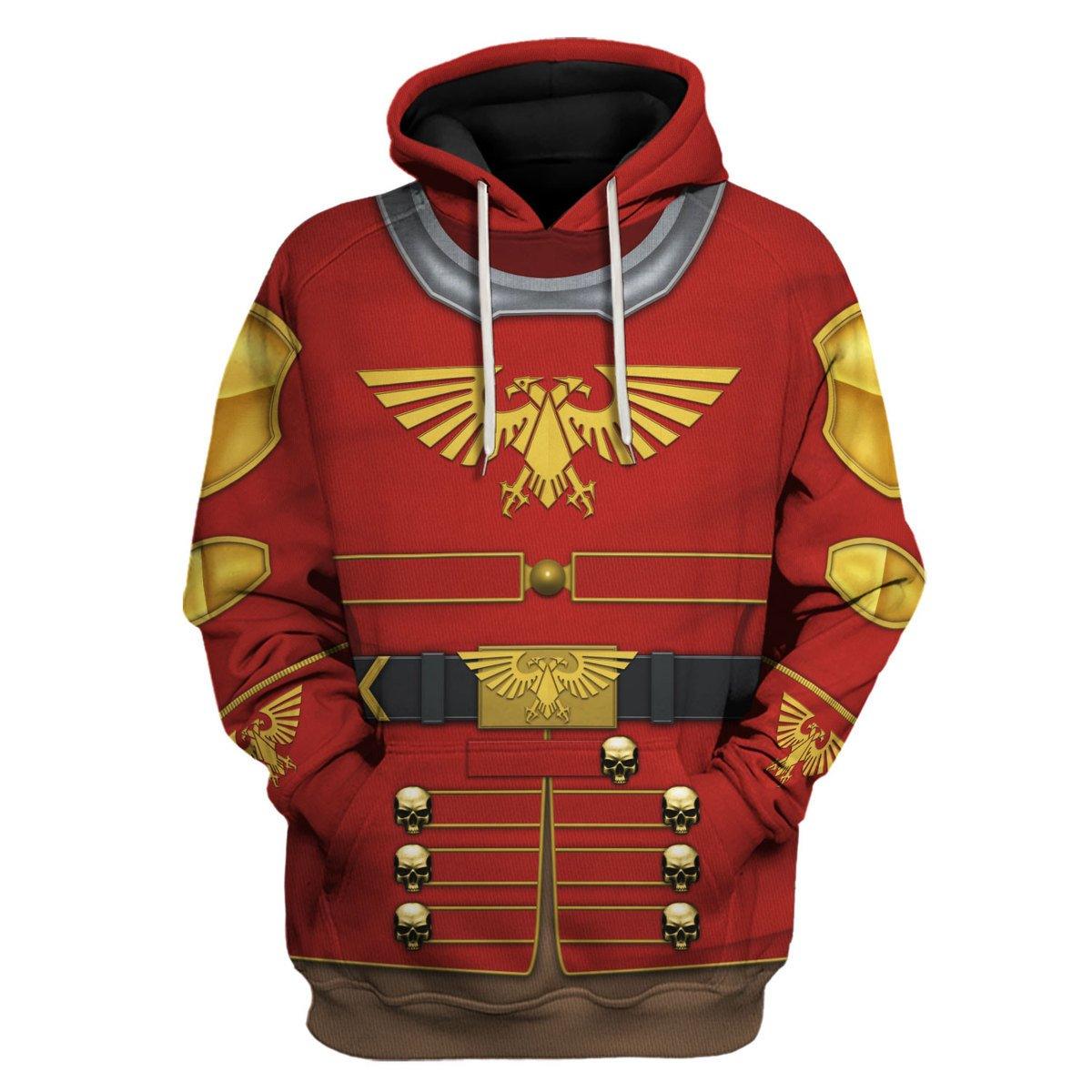 Vostroyan Warhammer Costume Hoodie Jogger, Vostroyan Marines Cosplay 3D Hoodie Pants, Warhammer 3D Tracksuit , TQT5