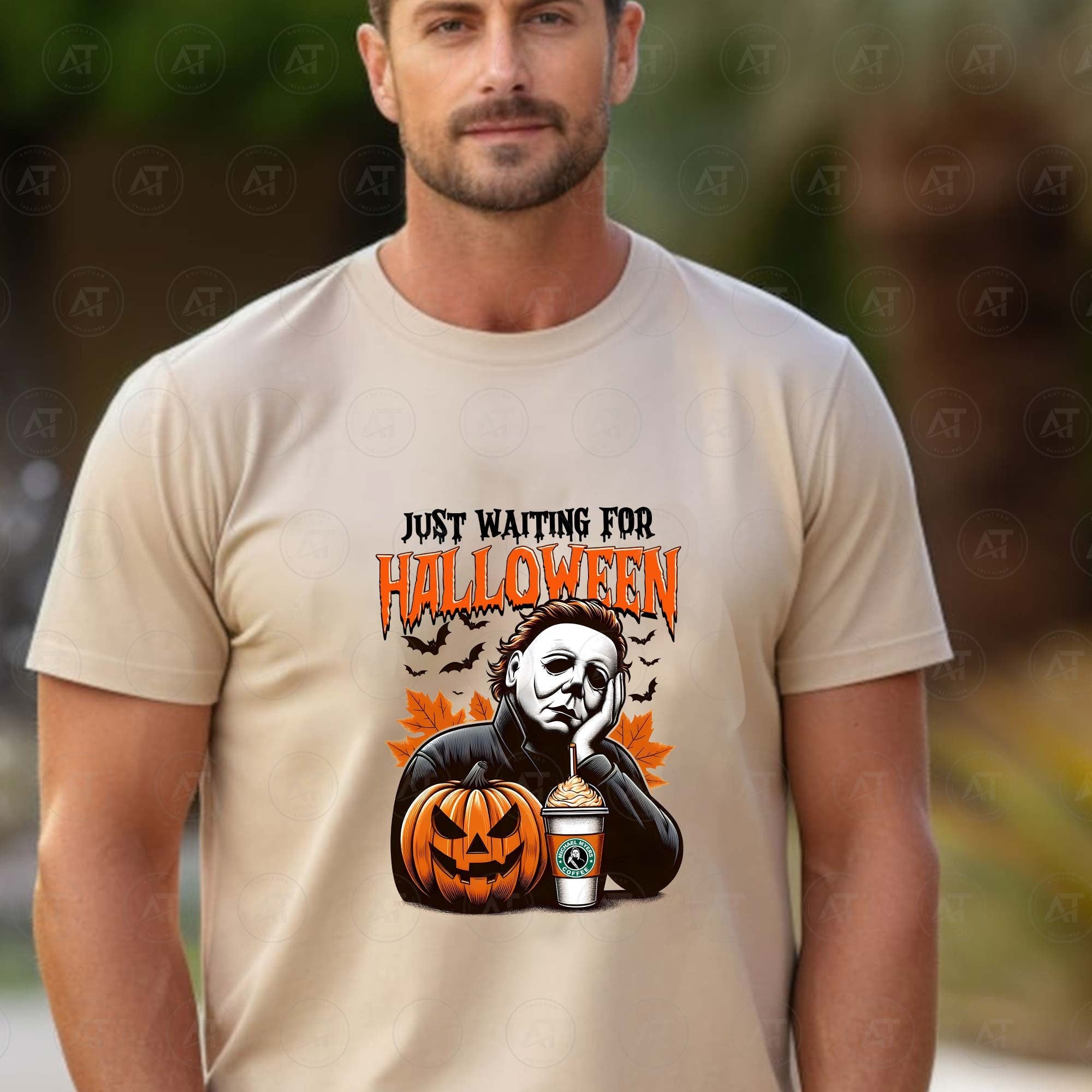 Waiting For Halloween Like Horror Movie Killers Tshirt, Horror Character Daily Life, Halloween Tshirt, Spooky Season HW2607 15