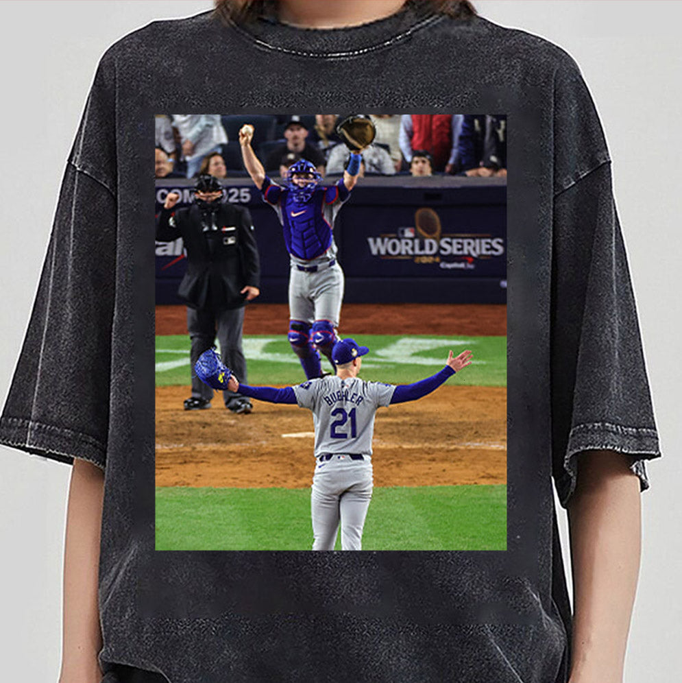 Walker Buehler Celebration World Series Champions 2024 T-Shirts, Sweatshirt, Hoodie