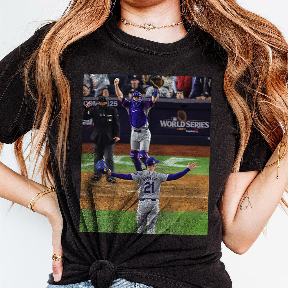 Walker Buehler Celebration World Series Champions 2024 T-Shirts, Sweatshirt, Hoodie