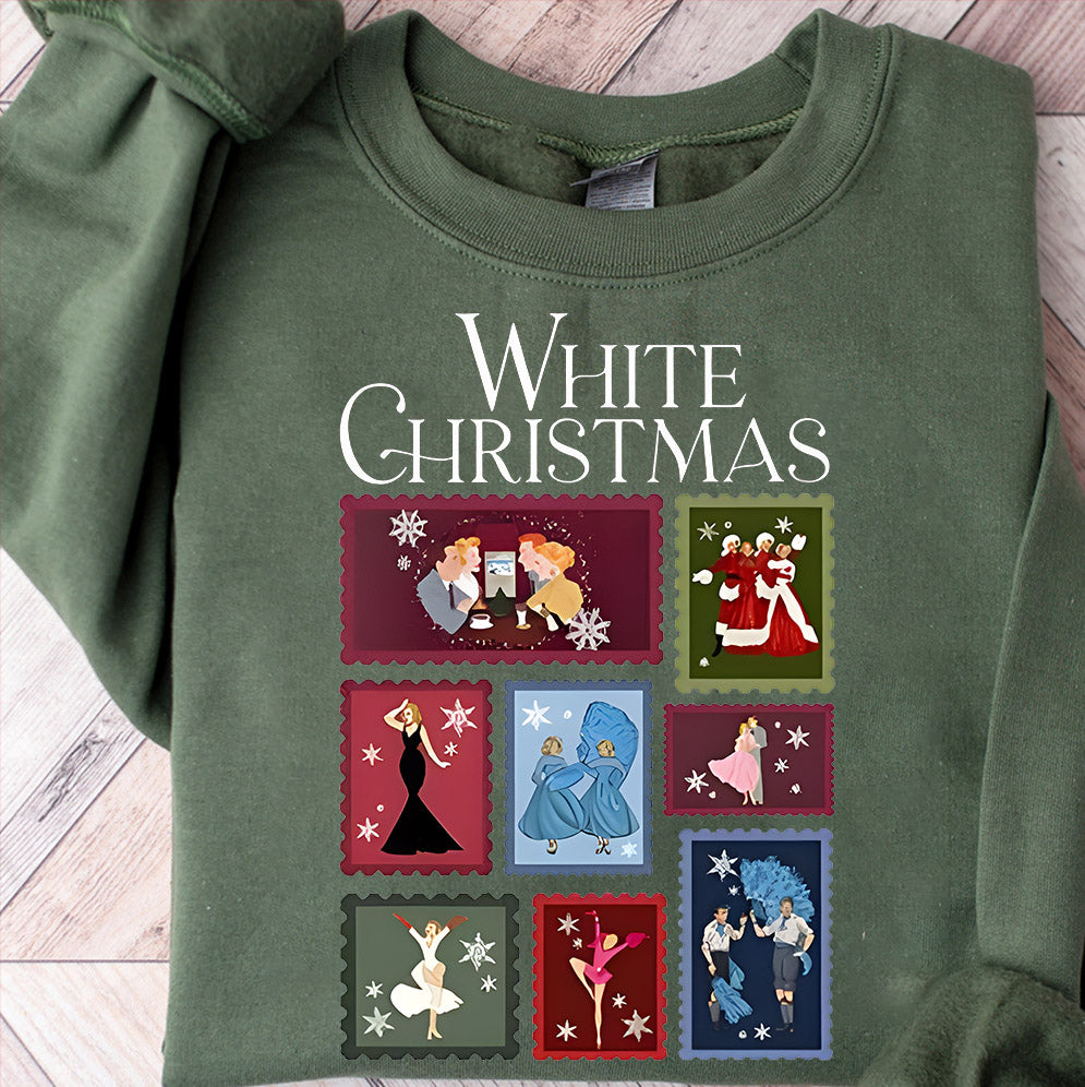 White Christmas Shirt, Christmas Movie Sweatshirt, White Christmas Shirt, Sisters Sisters Christmas Song Shirt, Christmas Gifts For Her