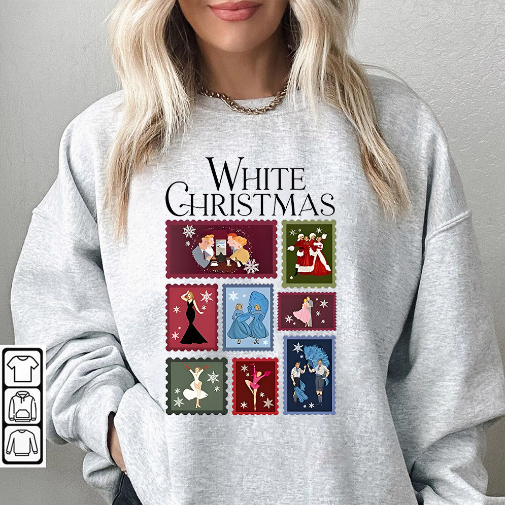 White Christmas Shirt, Christmas Movie Sweatshirt, White Christmas Shirt, Sisters Sisters Christmas Song Shirt, Christmas Gifts For Her