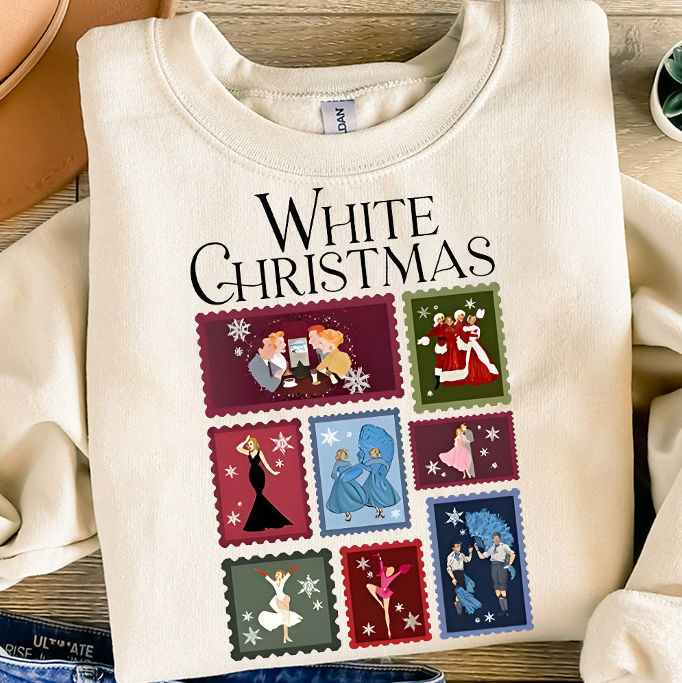 White Christmas Shirt, Christmas Movie Sweatshirt, White Christmas Shirt, Sisters Sisters Christmas Song Shirt, Christmas Gifts For Her