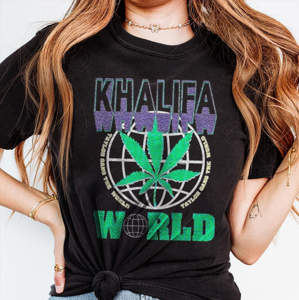 Wiz Khalifa Khalifa Taylor Gang The World Globe Shirts, Sweatshirt, Hoodie And TankTop