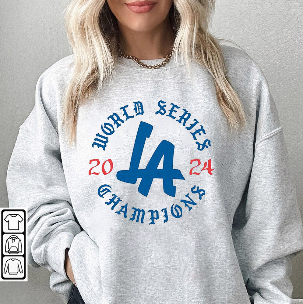 World Series Champions 2024 LA Dodgers T- Shirt, Dodgers Fan, LA Sports, Dodgers World Series 2024, Dodgers, World series 2024