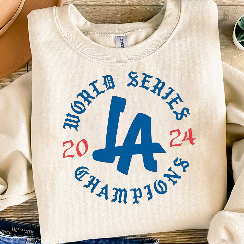 World Series Champions 2024 LA Dodgers T- Shirt, Dodgers Fan, LA Sports, Dodgers World Series 2024, Dodgers, World series 2024