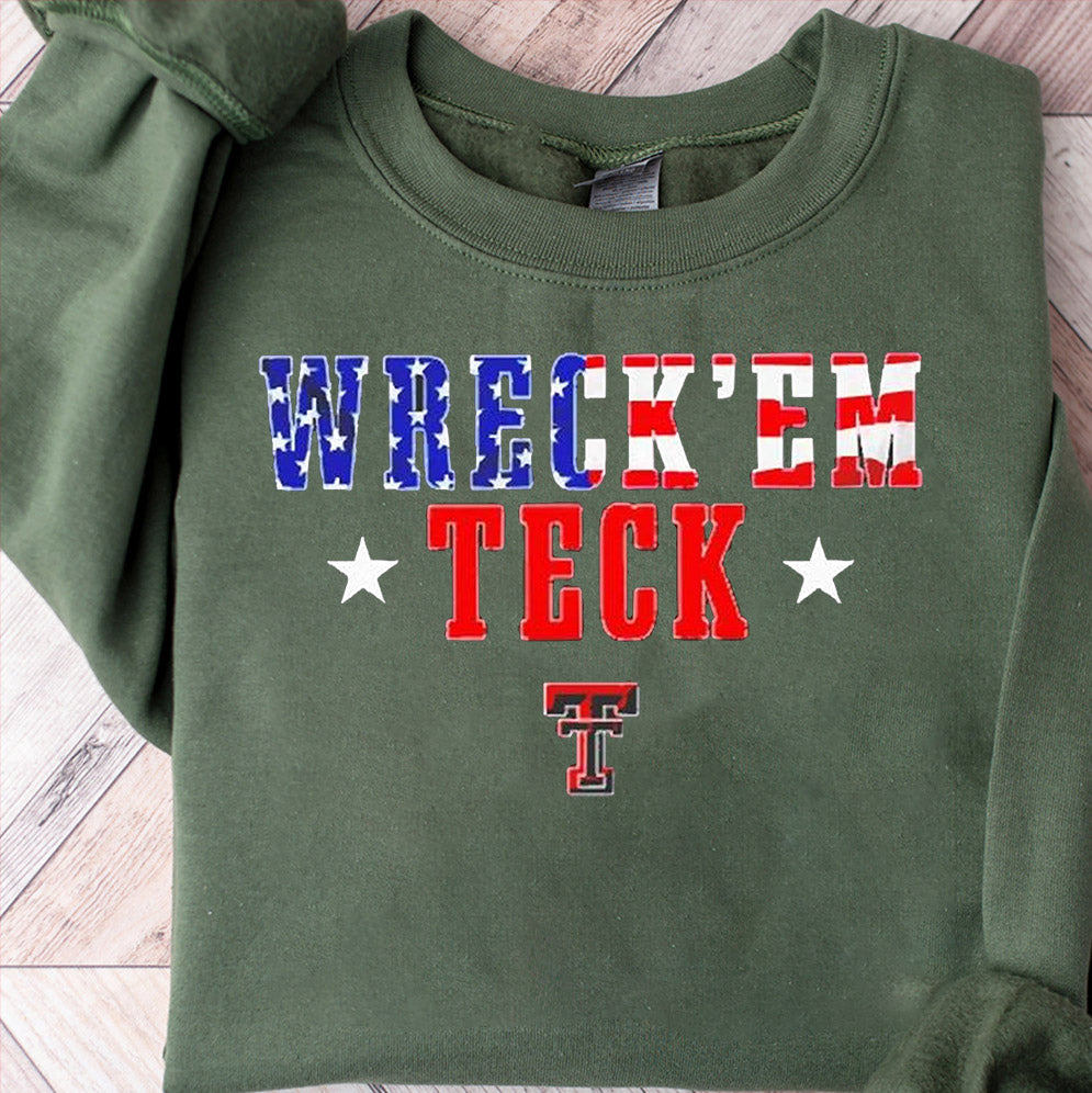 Wreck em Texas Tech Red Raiders shirt, Sweatshirt, Hoodie And Tank Top