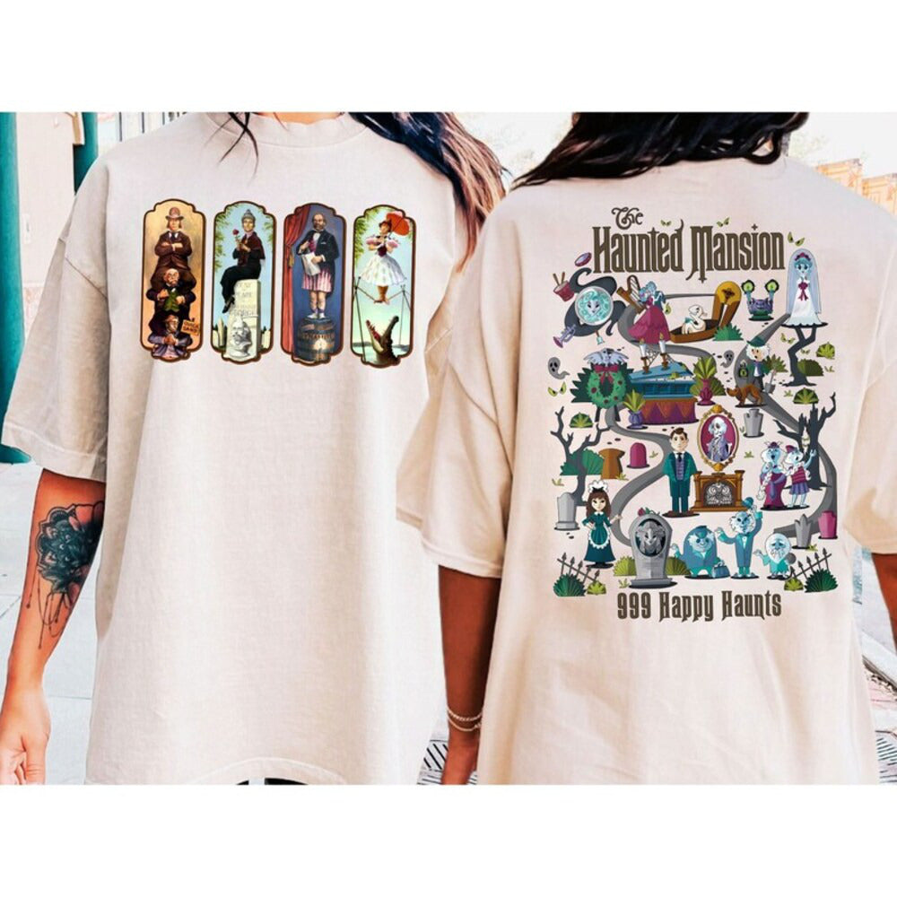 Haunted Mansion Shirt, The Haunted Mansion Map Shirt, Retro Disney Halloween Shirt, Stretching Room Shirt, Disneyland Trip Tee