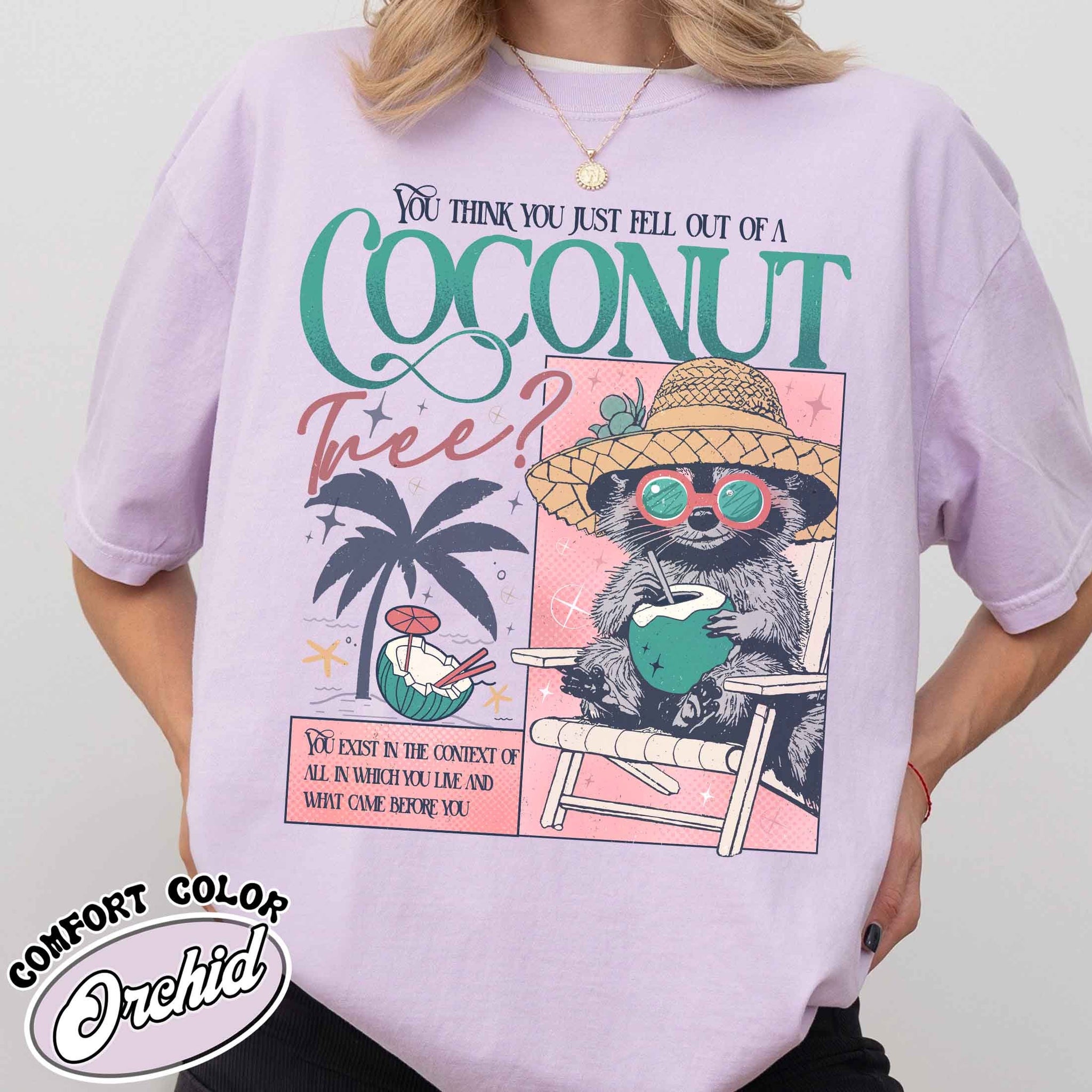 You Think You Just Fall out of a Coconut Tree T-Shirt, Social Democrat Shirt,Roevember,Coconut Tree Shirt,Election 2024 Shirt,Democrat Shirt  TD2907 15