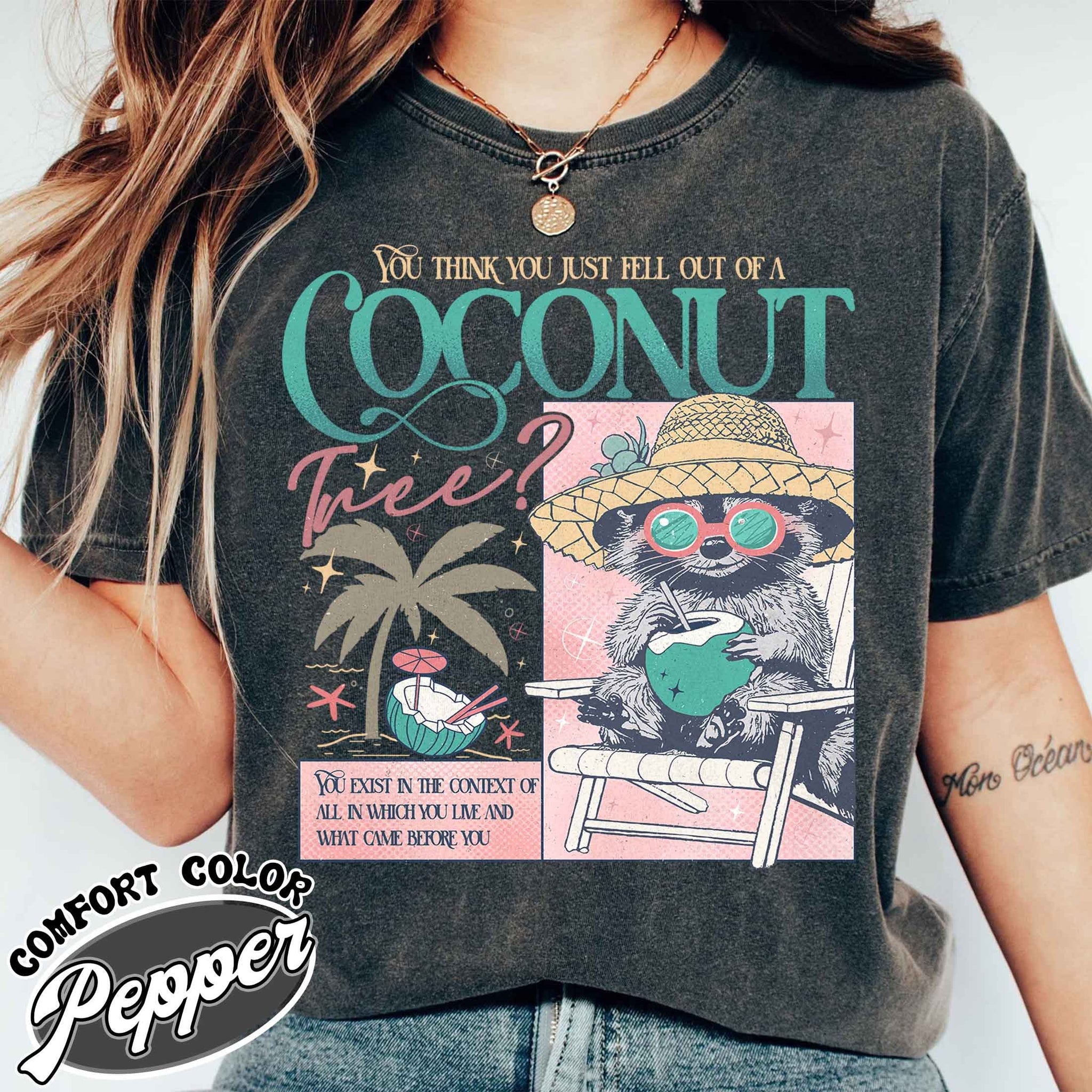 You Think You Just Fall out of a Coconut Tree T-Shirt, Social Democrat Shirt,Roevember,Coconut Tree Shirt,Election 2024 Shirt,Democrat Shirt  TD2907 15